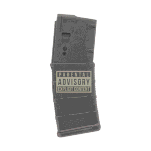 Engraved Magpul MOE PMAG 30 Round AR-15 Magazine – PARENTAL ADVISORY