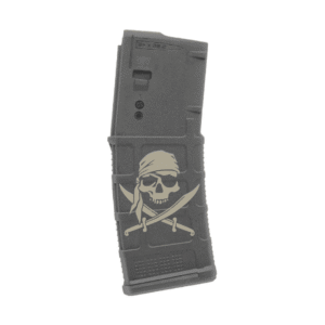 Engraved Magpul MOE PMAG 30 Round AR-15 Magazine – PIRATE