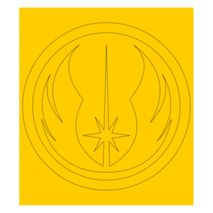 Star Wars Jedi Order Single Image Cerakote Stencil
