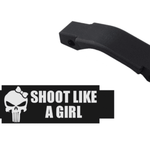 Engraved Enhanced Trigger Guard – PUNISHER GIRL (SHOOT LIKE A GIRL)