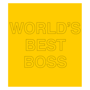 World’s Best Boss Single Image Cerakote Stencil