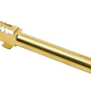 Titanium Nitride (TiN) Threaded Optimus Series Barrel for Glock 17