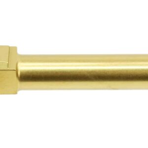 Titanium Nitride (TiN) Threaded Optimus Series Barrel for Glock 19