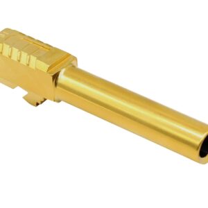 Titanium Nitride (TiN) Optimus Series Flush Cut Barrel for Glock 19