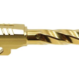 Titanium Nitride (TiN) Optimus Spiral Fluted Barrel For Sig P320 Carry