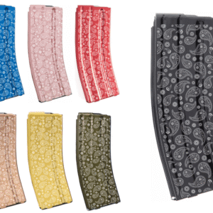 Engraved Duramag 30 Round 5.56/223 AR-15 Aluminum Magazine – Bandana
