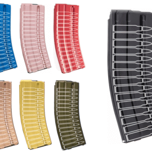 Engraved Duramag 30 Round 5.56/223 AR-15 Aluminum Magazine – Bullet Stack