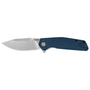 Kershaw Lucid 3.2″ Blade Blue/Stainless Pocket Knife