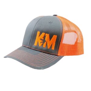 KM Tactical Orange/Grey 112 Style Hat