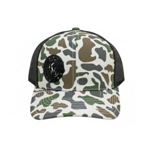 KM Tactical Timberline Camo Patched Snapback Hat