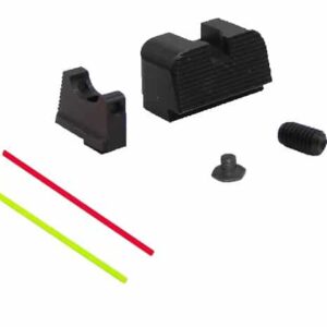 KM Tactical High Profile Fiber Optic Sights