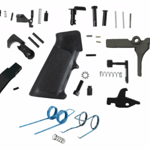 Enhanced AR 15 or AR-308 Lower Parts Kit (LPK) w/ Straight Trigger