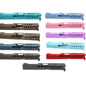 Cerakoted RMR Cut MKII Slide For Glock 17/19/26/34/43/21/40