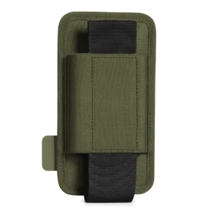 Savior Equipment Single AR-10/.308 Mag Holder – 1/2 Slot – Hook Backing – OD GREEN