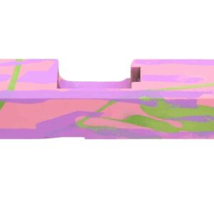 Pink & Green & Purple Slug Cerakote G19 Standard One-Off Slide