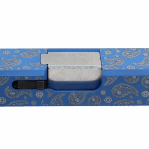 Assembled NRA Blue Cerakote Paisley Engraved G17 Standard Slide w/ Stainless Barrel