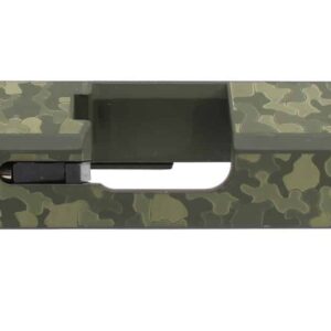 Assembled OD Green Woodland Camo Cerakote Glock 17 Standard One-Off Slide