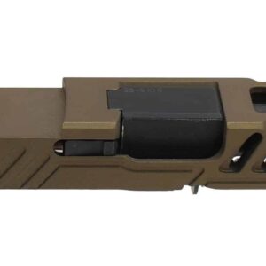 Assembled Burnt Bronze Cerakote Glock 26 MKII One-Off Slide