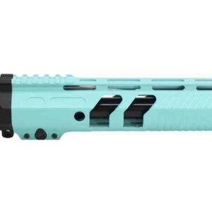 Black & Robins Egg Blue Cerakote AR-15 12.5″ 5.56 Assembled One-Off Upper