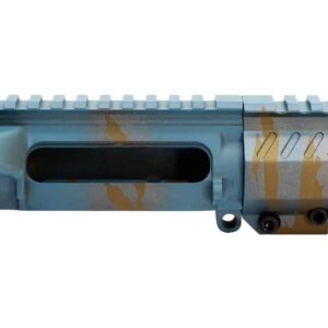 Northern Lights & Burnt Bronze Cerakote One-Off AR-15 Upper & 4.5″ Handguard Set