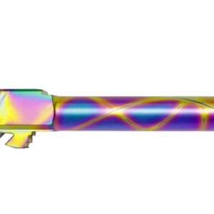 Threaded Python PVD Barrel For Glock 19 Gen 1-5