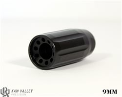 Kaw Valley Precision Linear Comp – Black – M13.5×1 LH