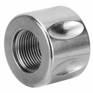 Stainless 5/8×24 Bull Barrel Fluted Rifle Length Thread Protector