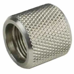 Stainless 1/2×28 Rifle Length Thread Protector