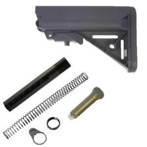 Black Sopmod Stock Assembly (Made in the USA)