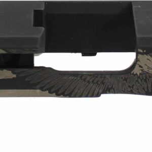 Black American Eagle & Flag G19 RMR One-Off Slide