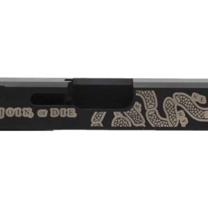 Engraved Slide for Glock Builds – Join Or Die Snake