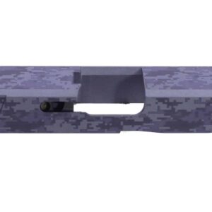 Digital Camo Engraved & Crushed Orchid Cerakote G19 Standard One-Off Slide