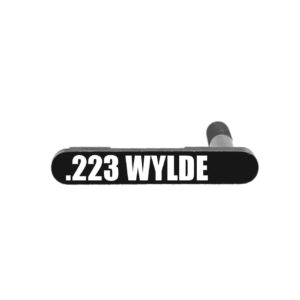 Engraved AR-15 Magazine Catch – .223 Wylde
