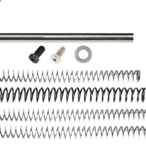 Captured Stainless Steel Guide Rod for Glock 21 (Gen 1–4) – With Variable Power Spring Options