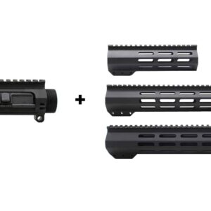 KM Tactical AR-308 Upper Receiver & Non-Indexing MLOK Handguard Combo